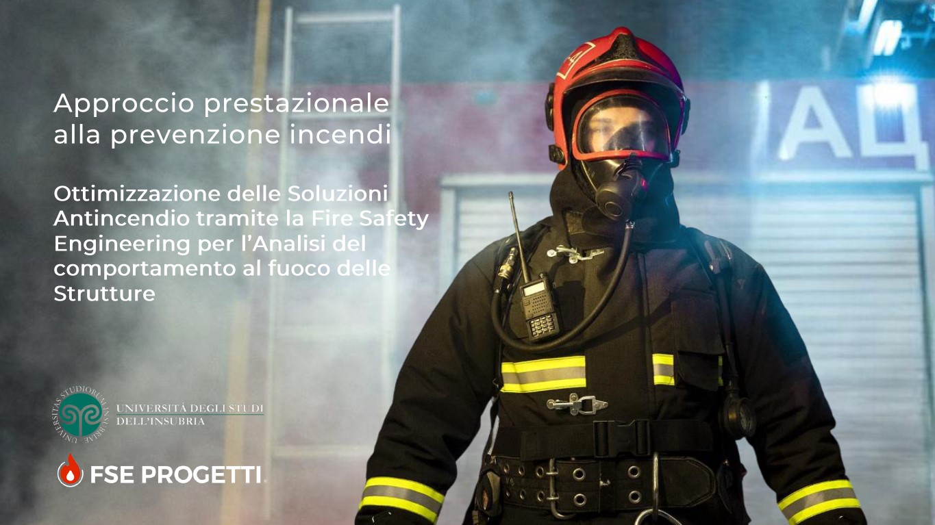 Presentazione su Fire Safety Engineering all'Università dell'Insubria